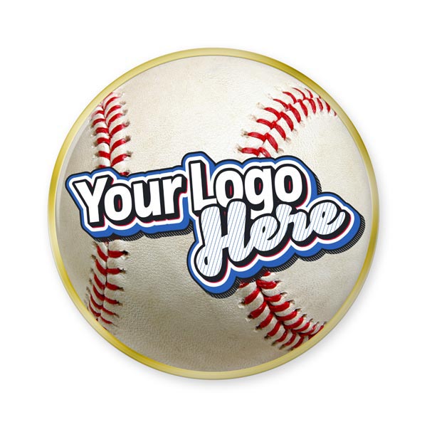 Baseball Pin Your Logo Here